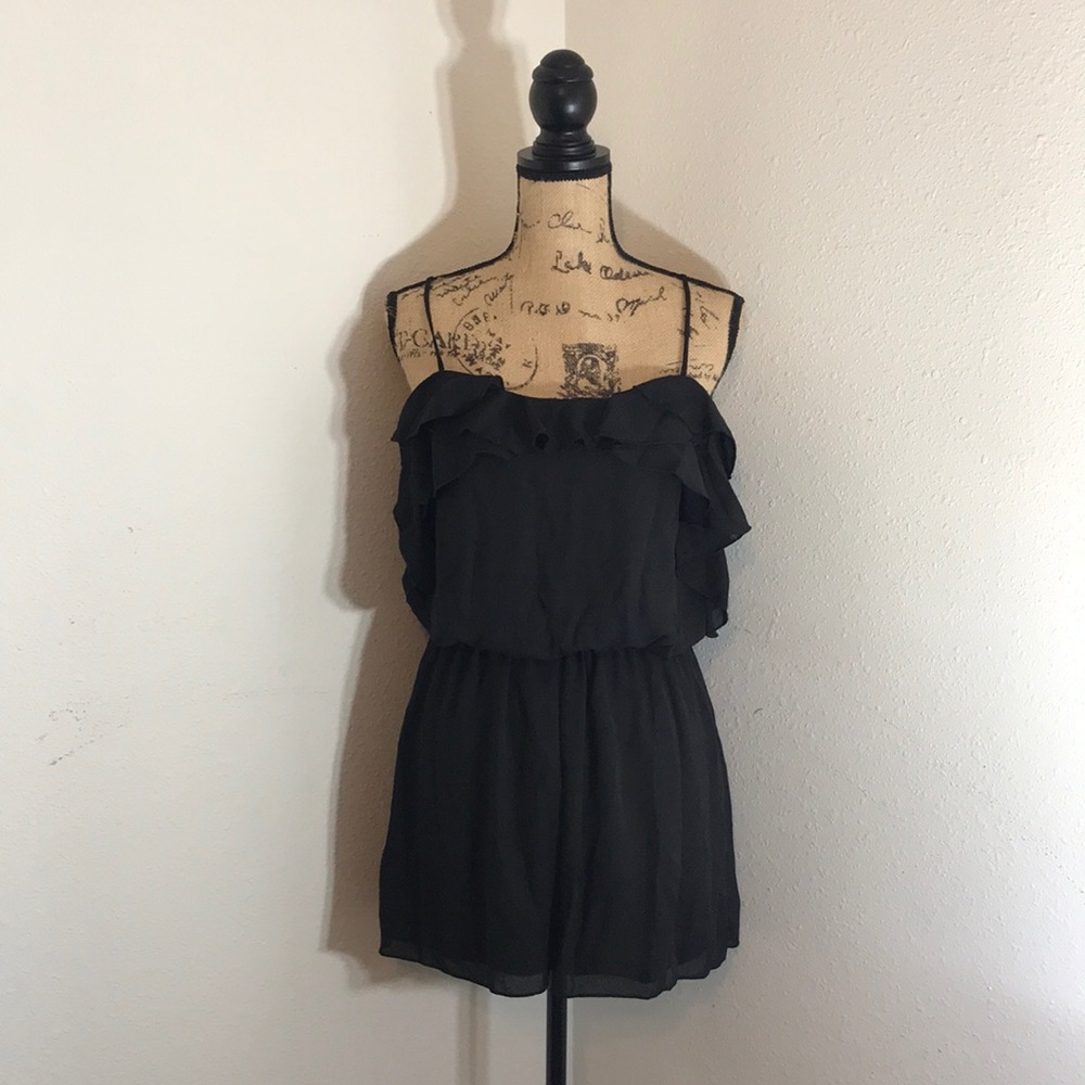 NSR cold shoulder ruffle romper sizes M/L/XL
